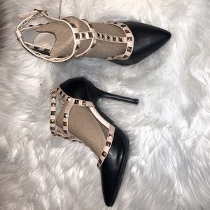 Wild diva studded heels